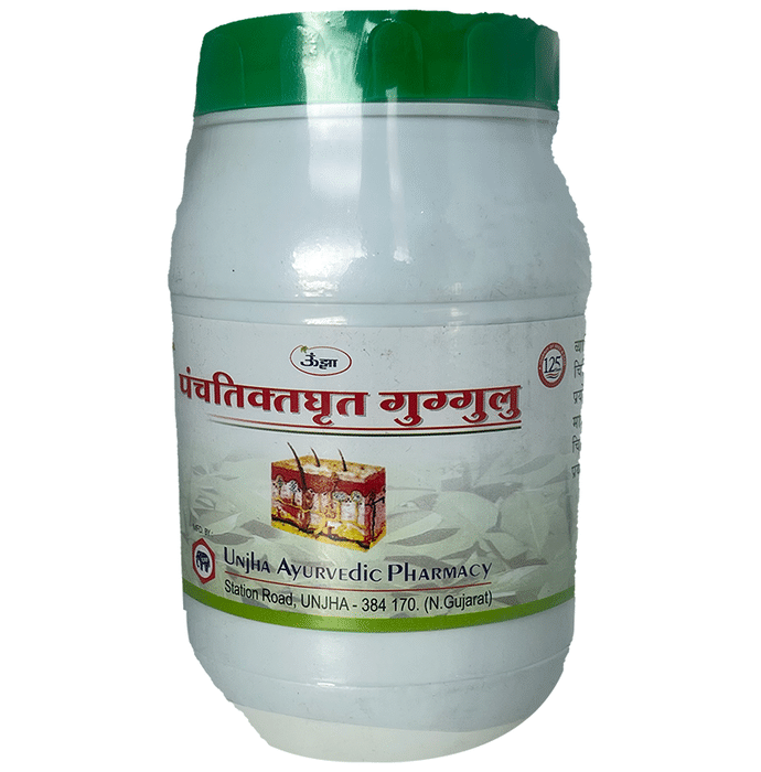Unjha Punchatikta Ghrut Guggulu Tablet