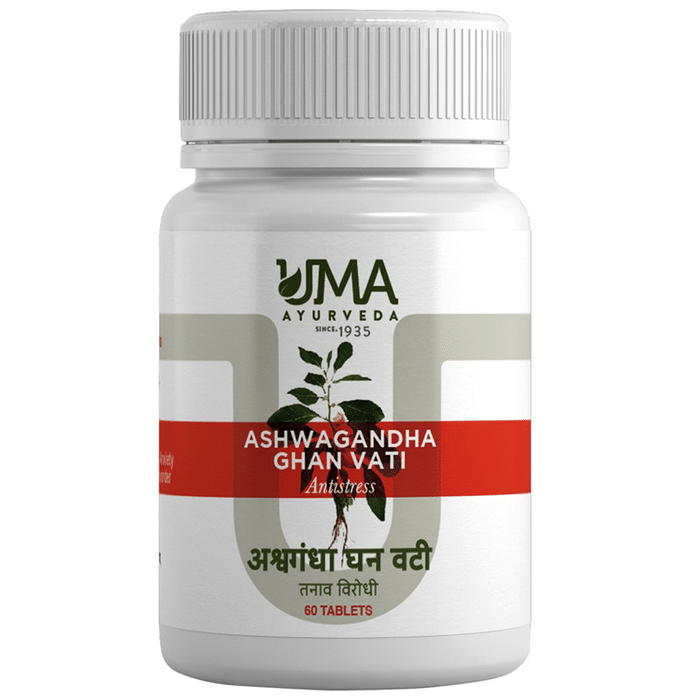 Uma Ayurveda Ashwagandha Ghan Vati