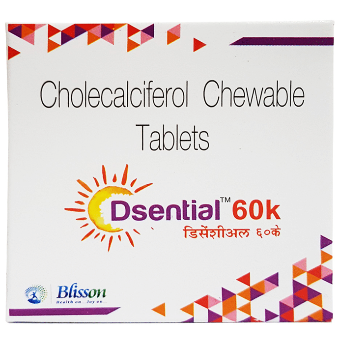 Dsential 60K Chewable Tablet