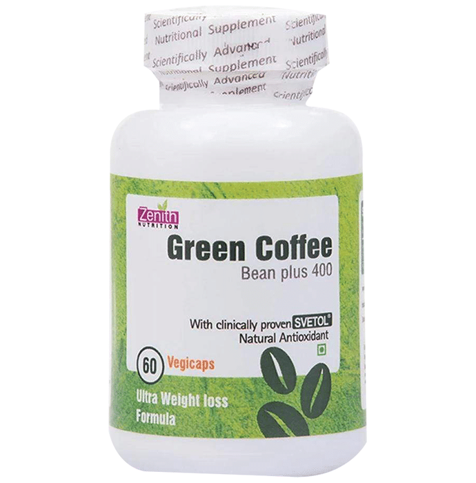 Zenith Nutrition Green Coffee Bean Plus 400 Vegicap
