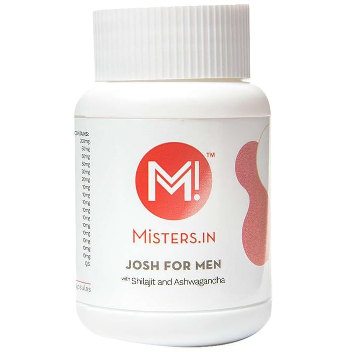 Misters.In Josh for Men Capsule with Shilajit and Ashwagandha