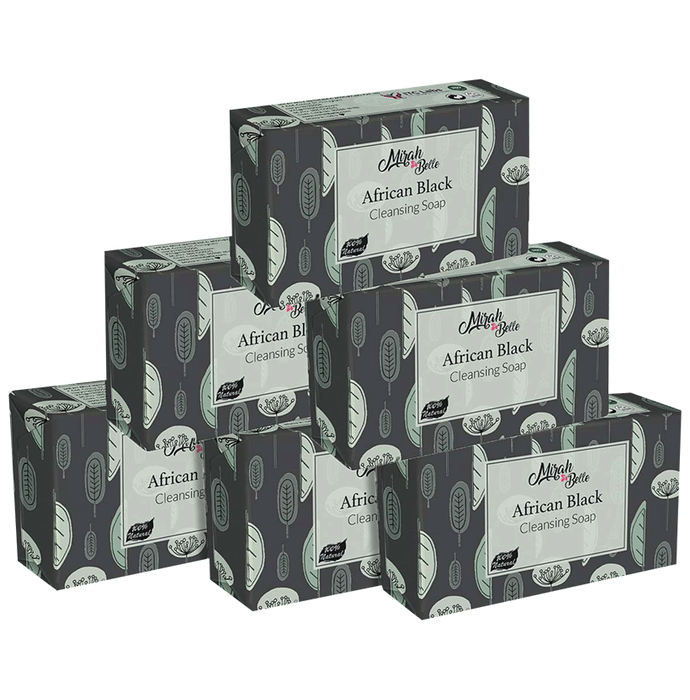 Mirah Belle African Black Soap (125gm Each)