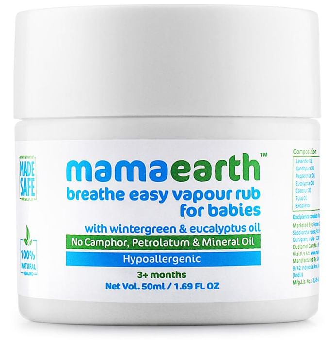 Mamaearth Breathe Easy Vapour Rub for Babies