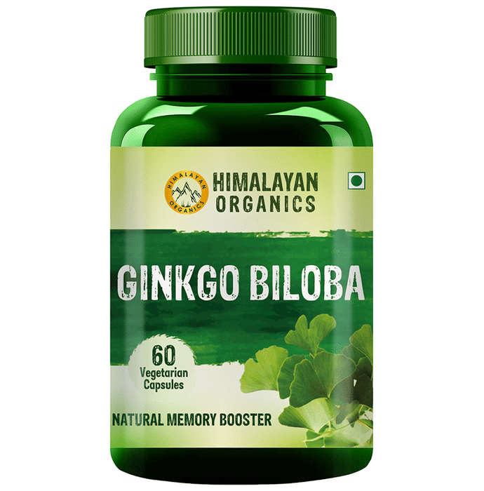 Himalayan Organics Ginkgo Biloba Vegetarian Capsule