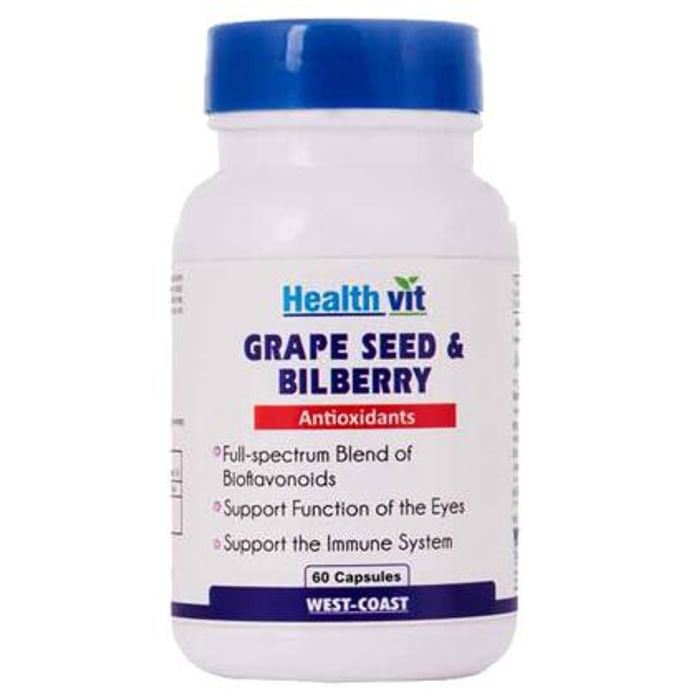 HealthVit Grape Seed & Bilberry Capsule