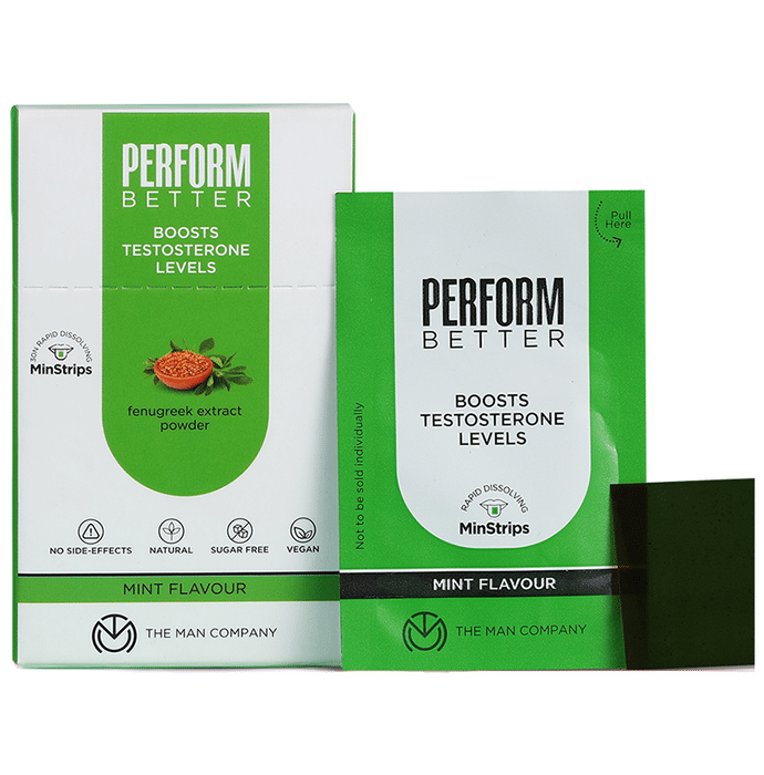 The Man Company Perform Better Minstrips Mint