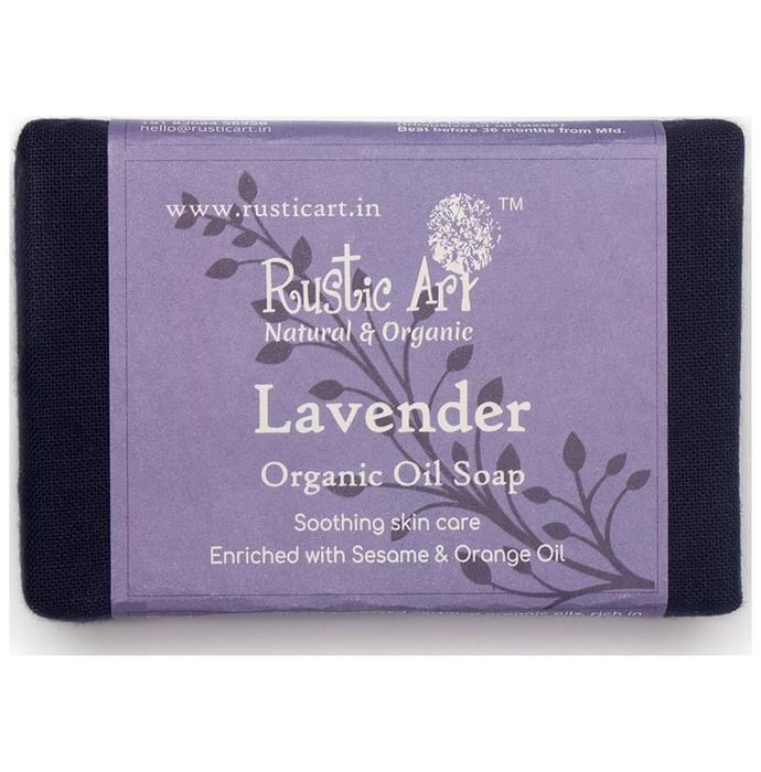 Rustic Art Lavender Organic Oil Soap