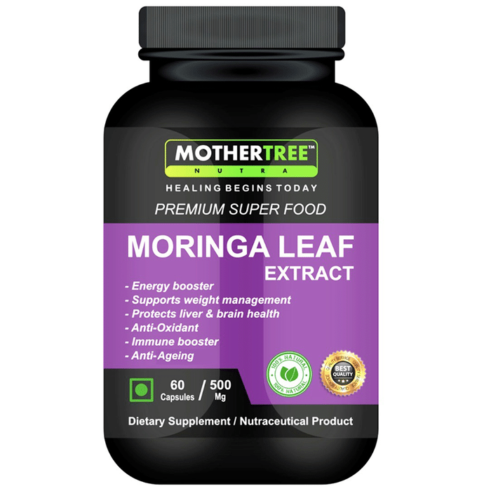 MotherTree Nutra Moringa Leaf Extract 500mg Capsule