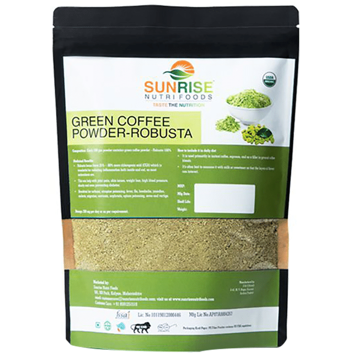 Sunrise Nutri Foods Green Coffee Powder Robusta