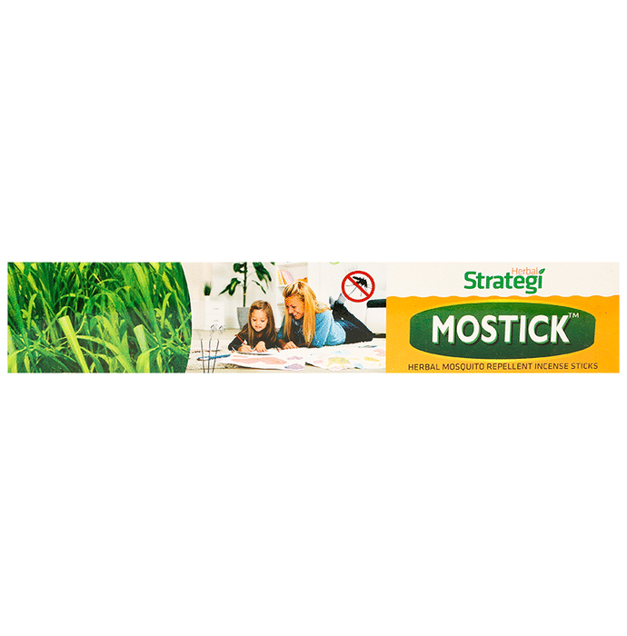 Herbal Strategi Mostick Herbal Mosquito Repellent Incense Stick