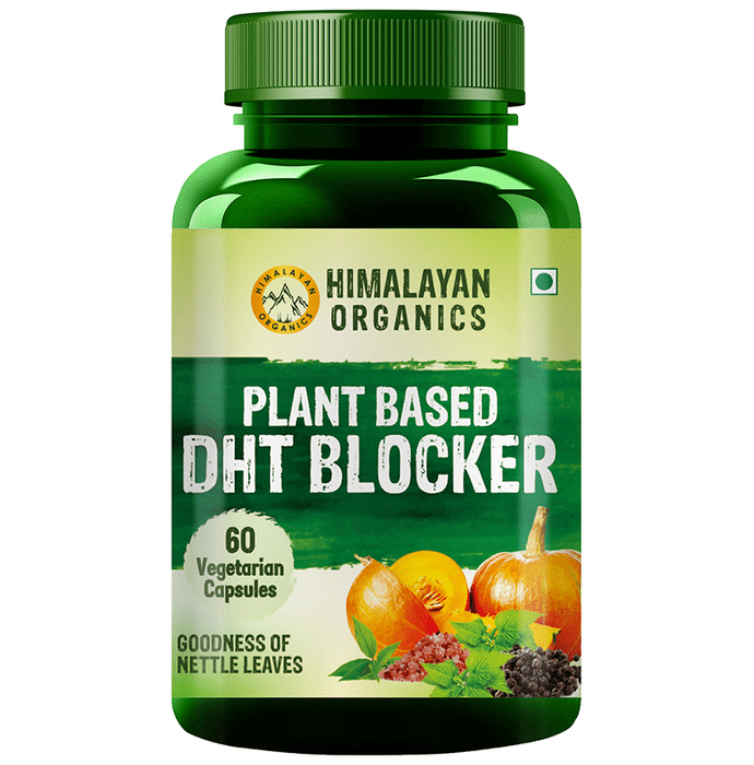Himalayan Organics Plant Based DHT Blocker Vegetarian Capsule