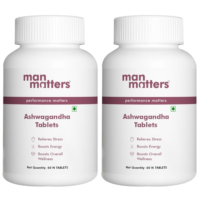 Man Matters Ashwagandha Tablet (60 Each)