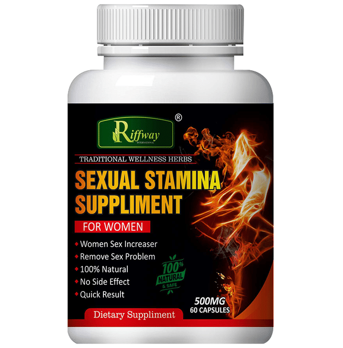 Riffway International Sexual Stamina Suppliment Capsule for Women