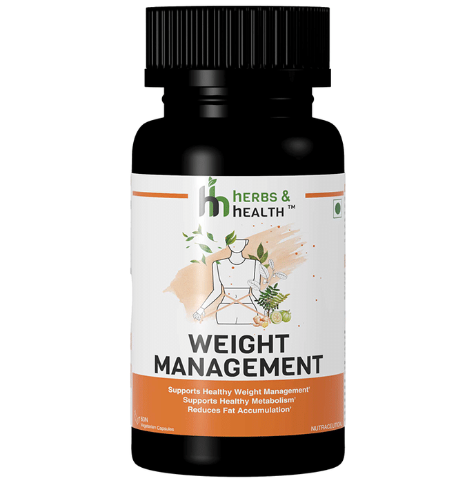 Herbs & Health Weight Management Vegetarian Capsule