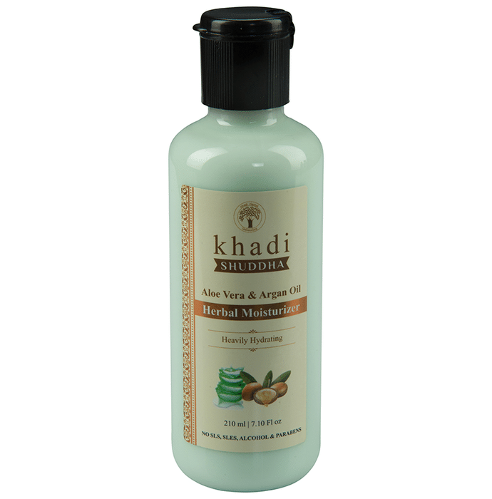 Khadi Shuddha Herbal Moisturiser Aloe Vera & Argan Oil