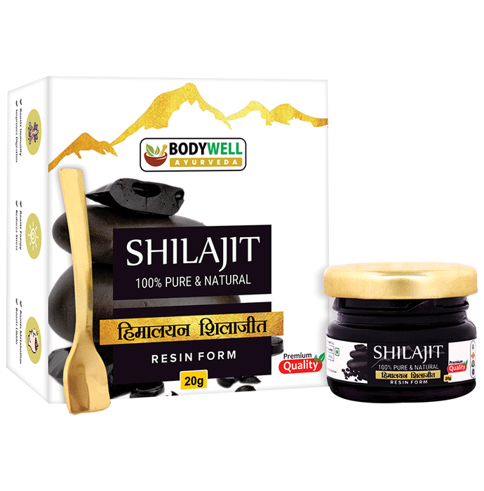BodyWell Himalayan Shilajit Resin 100% Pure & Natural