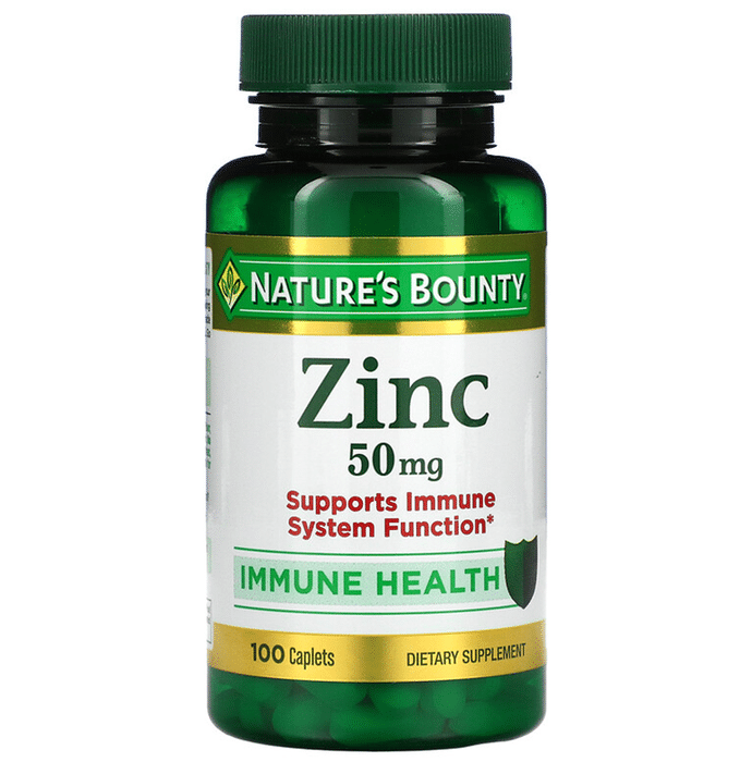 Nature's Bounty Zinc 50mg Caplet