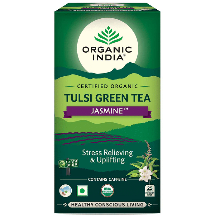 Organic India Tulsi Green Tea Jasmine