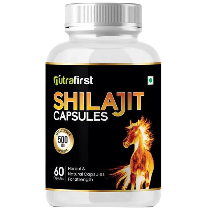 Nutrafirst Shilajit 500mg Capsule