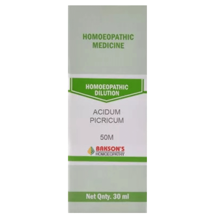 Bakson's Acidum Picricum Dilution 50M