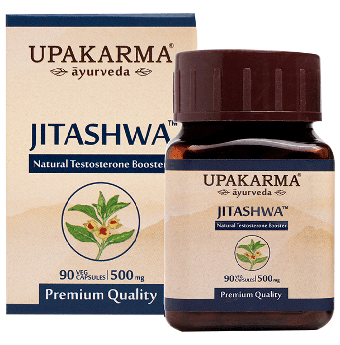Upakarma Ayurveda Jitashwa 500mg Veg Capsule