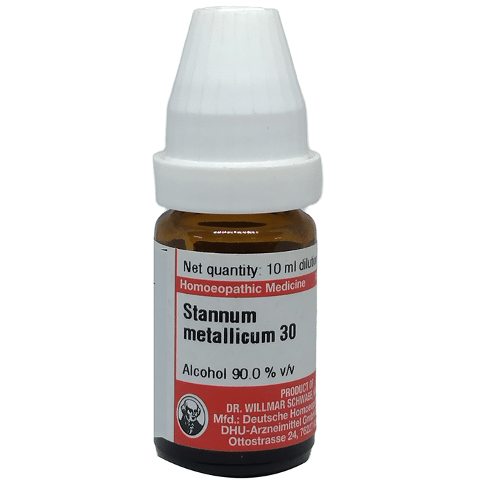 Dr Willmar Schwabe Germany Stannum Metallicum Dilution 30