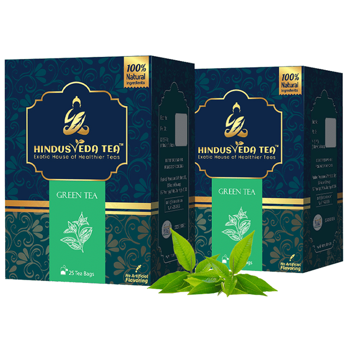 Hindusveda Tea Green Tea Bag (25 Each)
