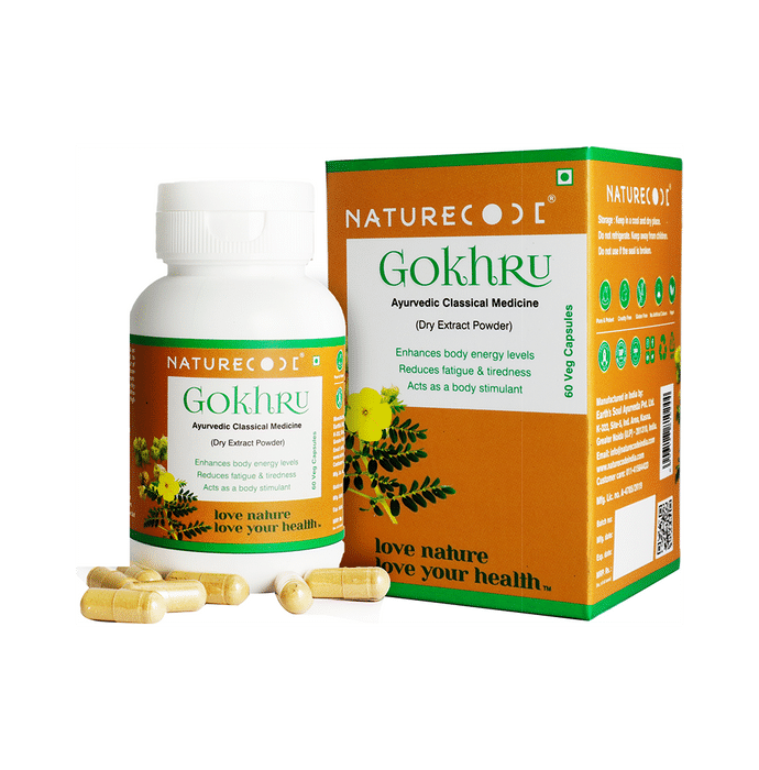 Nature Code Gokhru Veg Capsule