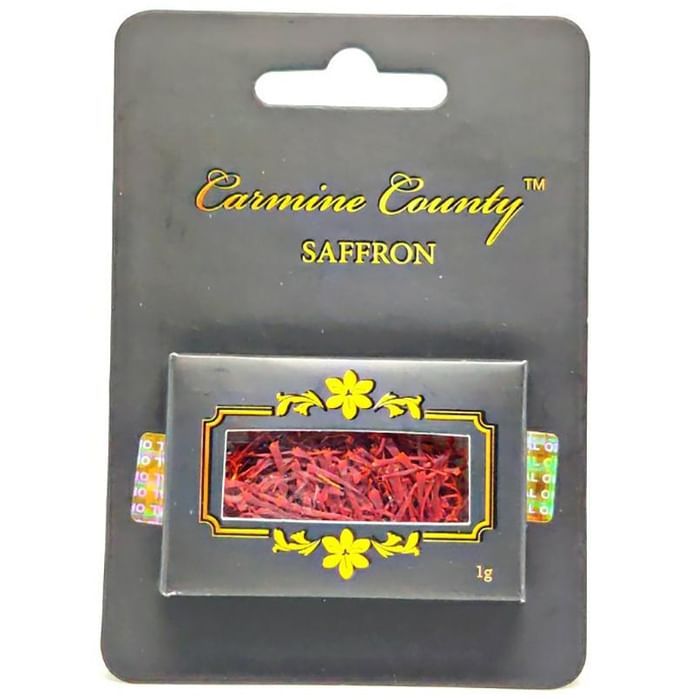 Carmine County Saffron