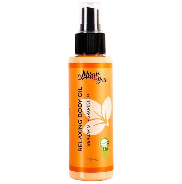 Mirah Belle Bergamot Grape Seed Relaxing Body Oil