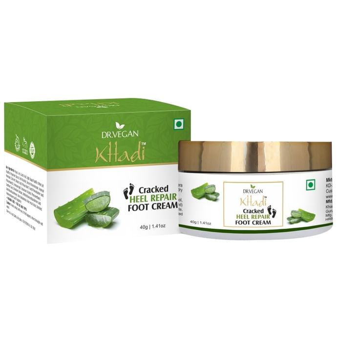Dr. Vegan Khadi Cracked Heel Repair Foot Cream
