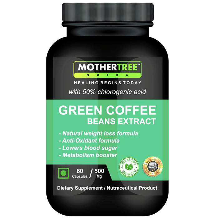 MotherTree Nutra Green Coffee Beans Extract Capsule