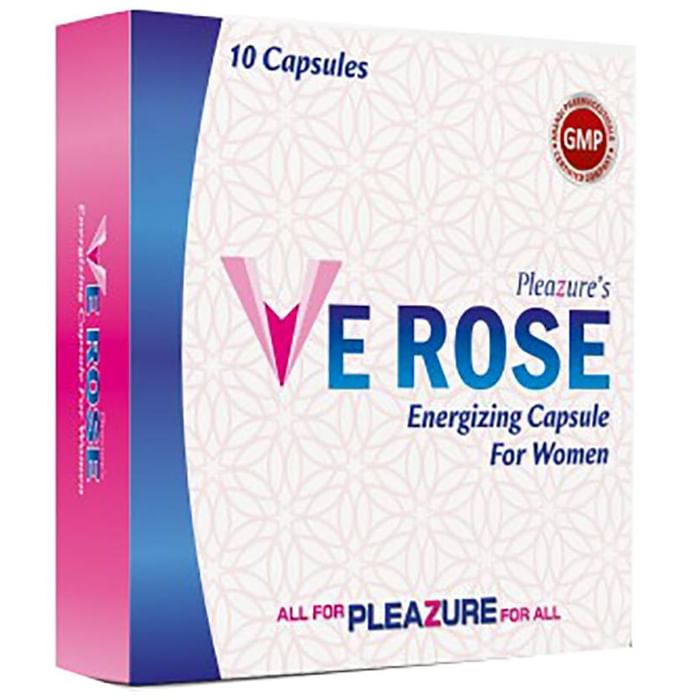 Pleazure's Ve Rose Energizing Capsule for Women
