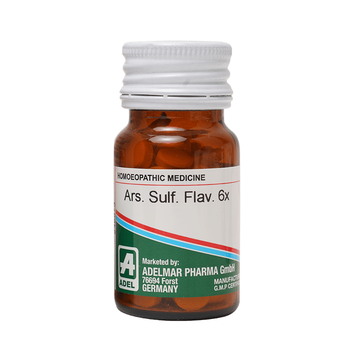 ADEL Ars Sulf Flav Trituration Tablet 6X