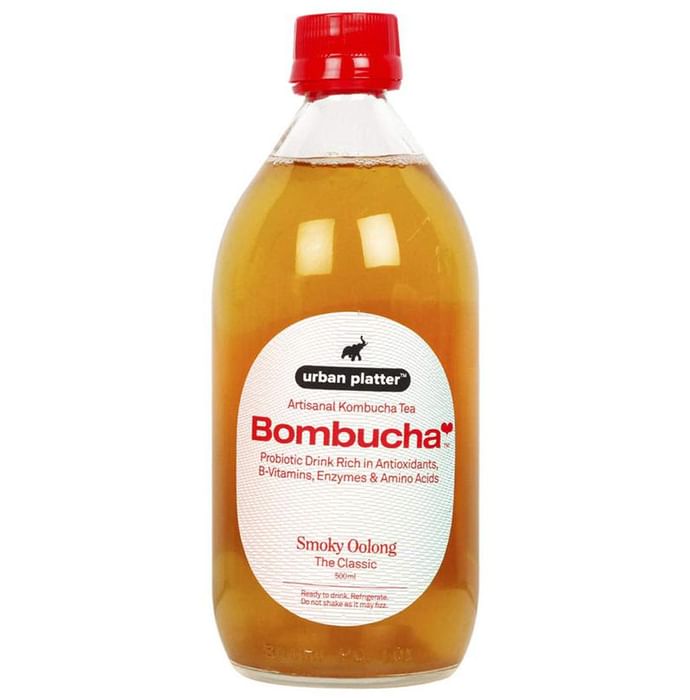Urban Platter Artisanal Kombucha Tea (500ml Each) Smoky Oolong