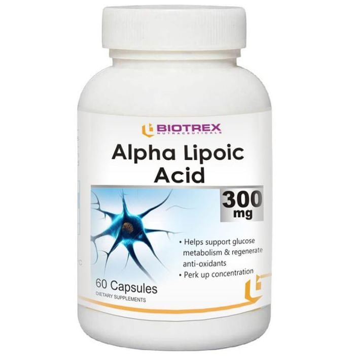Biotrex Alpha Lipoic Acid 300mg Capsule