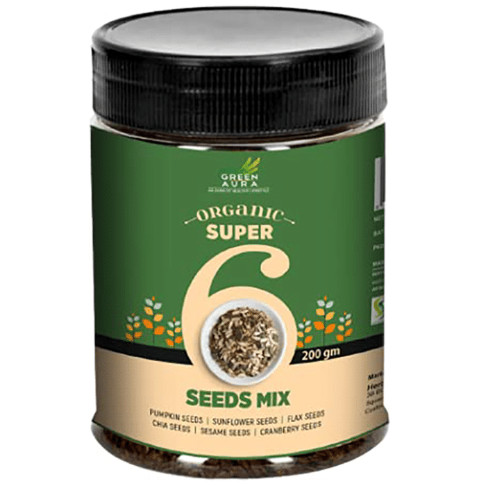 Green Aura Organic Super 6 Seed Mix