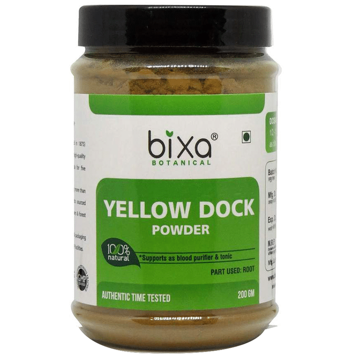 Bixa Botanical Yellow Dock Powder