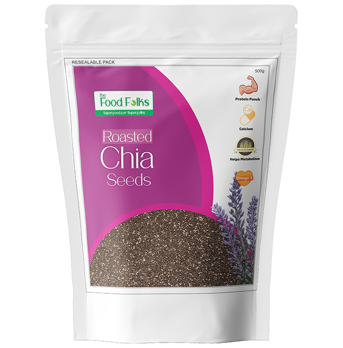 The Food Folks Roasted Chia Seeds