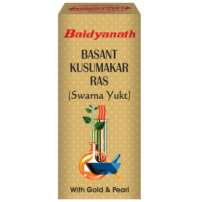 Baidyanath (Noida) Basant Kusumakar Ras (Swarna Yukt)