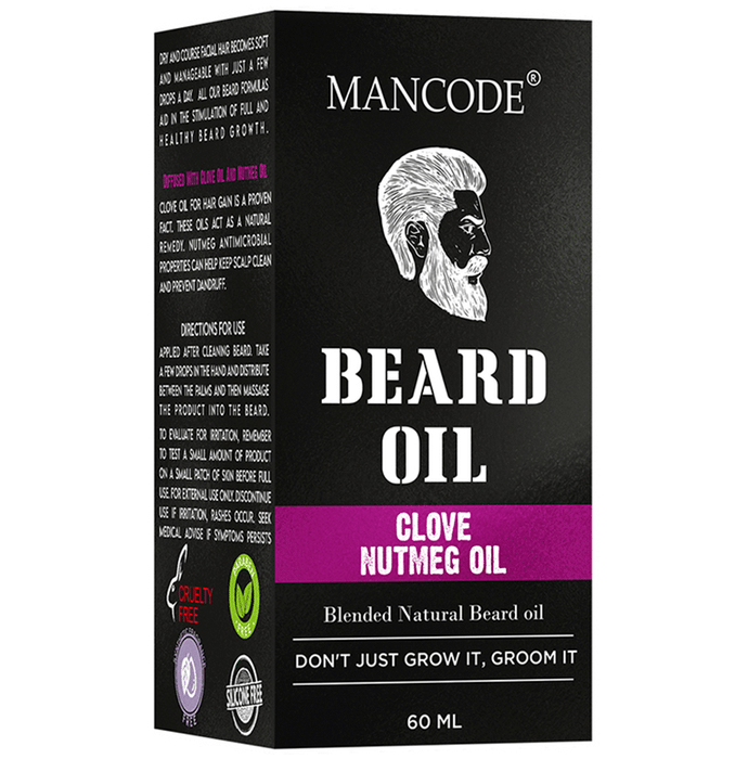 Mancode Clove Nutmeg Oil Beard Oil