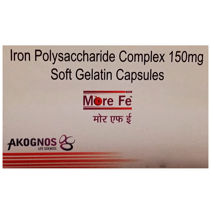More Fe Soft Gelatin Capsule
