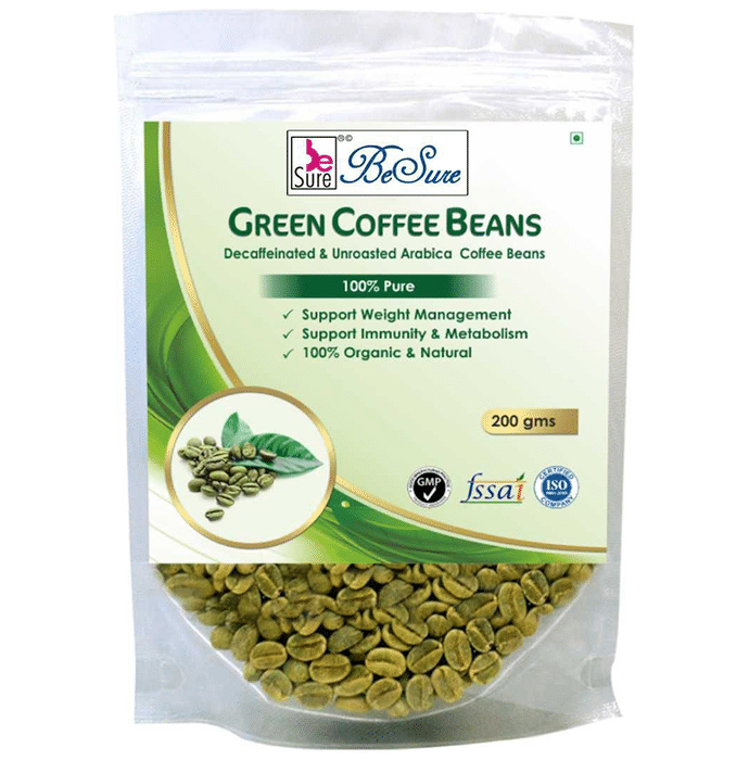 BeSure Decaffeinated & Unroasted Arabica Green Coffee Beans