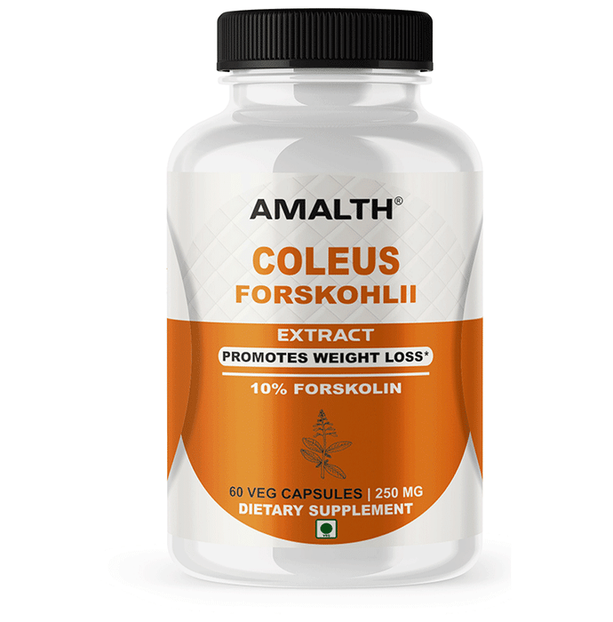 Amalth Coleus Forskohlii Extract Veg Capsules