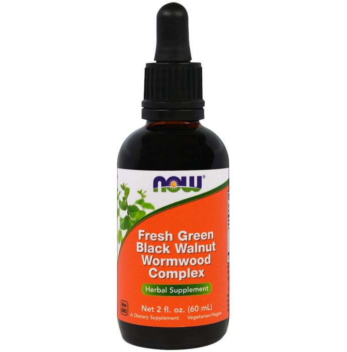 NOW Foods Fresh Green Black Walnut Wormwood Complex
