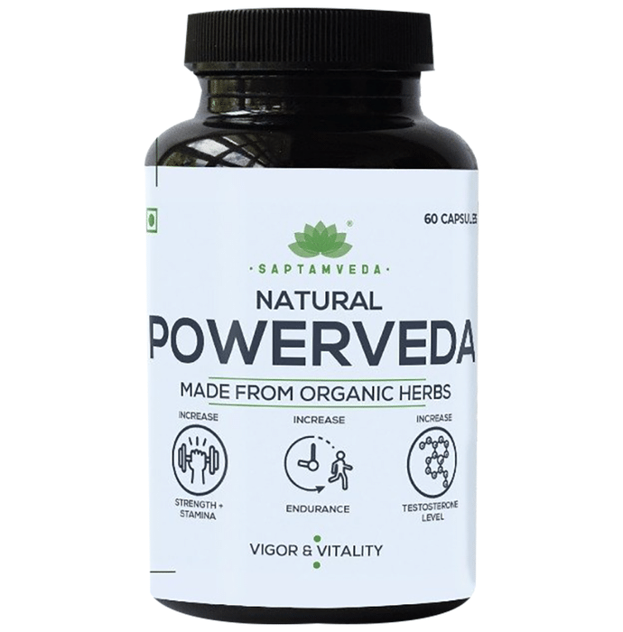 Saptamveda Natural Powerveda Capsule (60 Each)