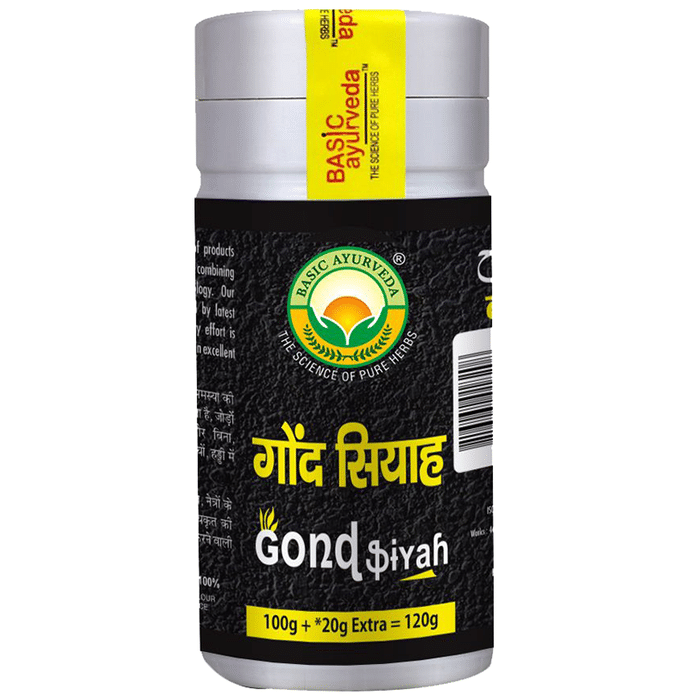 Basic Ayurveda Gond Siyah