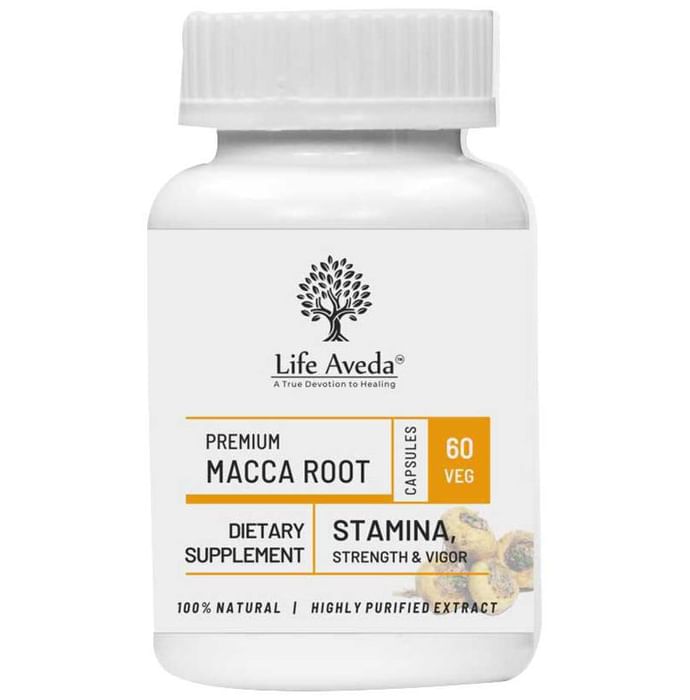 Life Aveda Premium Macca Root Veg Capsule