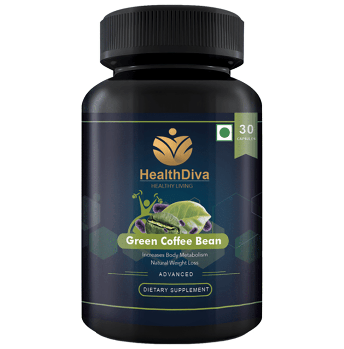 HealthDiva Green Coffee Bean Extract Capsule