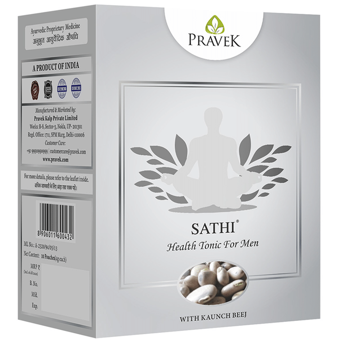 Pravek Sathi Health Tonic for Men (4gm Each)